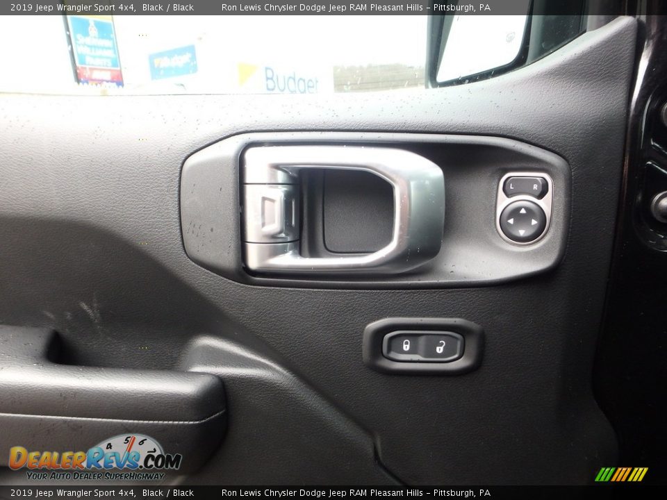2019 Jeep Wrangler Sport 4x4 Black / Black Photo #13
