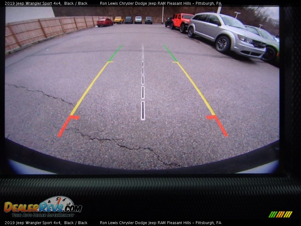 2019 Jeep Wrangler Sport 4x4 Black / Black Photo #15