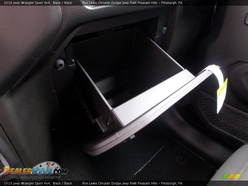 2019 Jeep Wrangler Sport 4x4 Black / Black Photo #19
