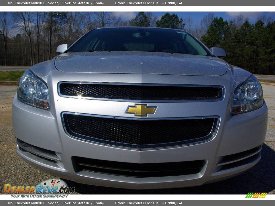 2009 Chevrolet Malibu LT Sedan Silver Ice Metallic / Ebony Photo #3