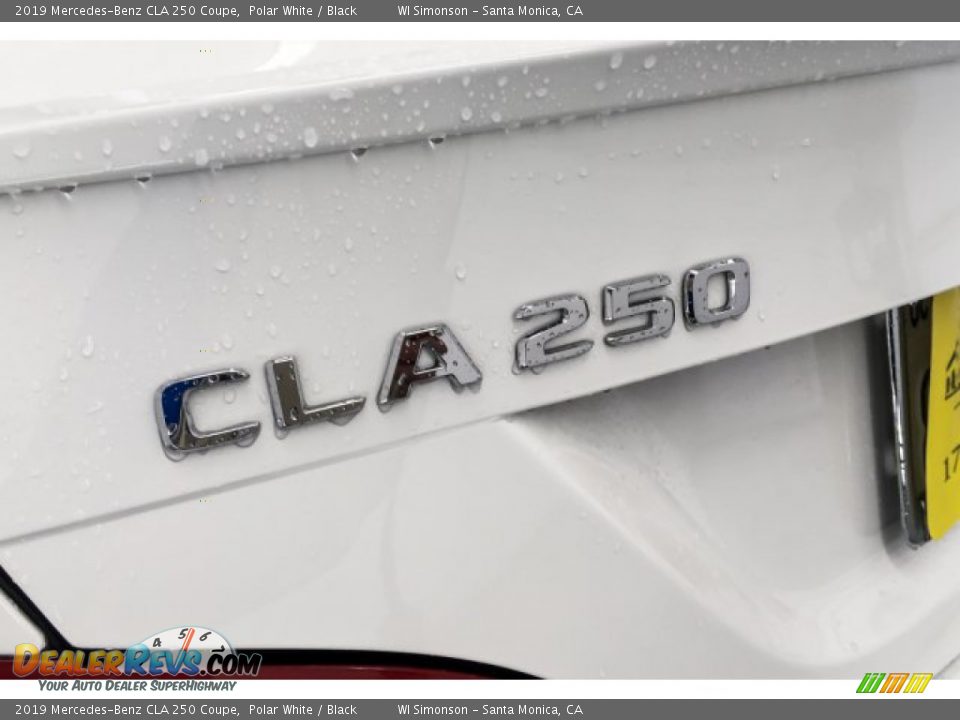 2019 Mercedes-Benz CLA 250 Coupe Polar White / Black Photo #7