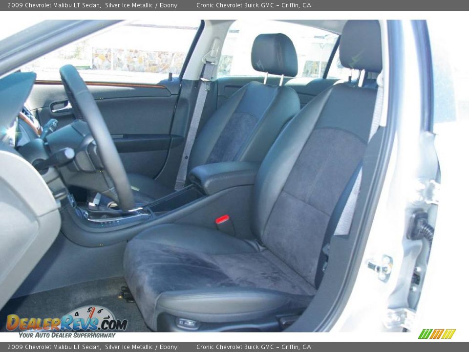2009 Chevrolet Malibu LT Sedan Silver Ice Metallic / Ebony Photo #11