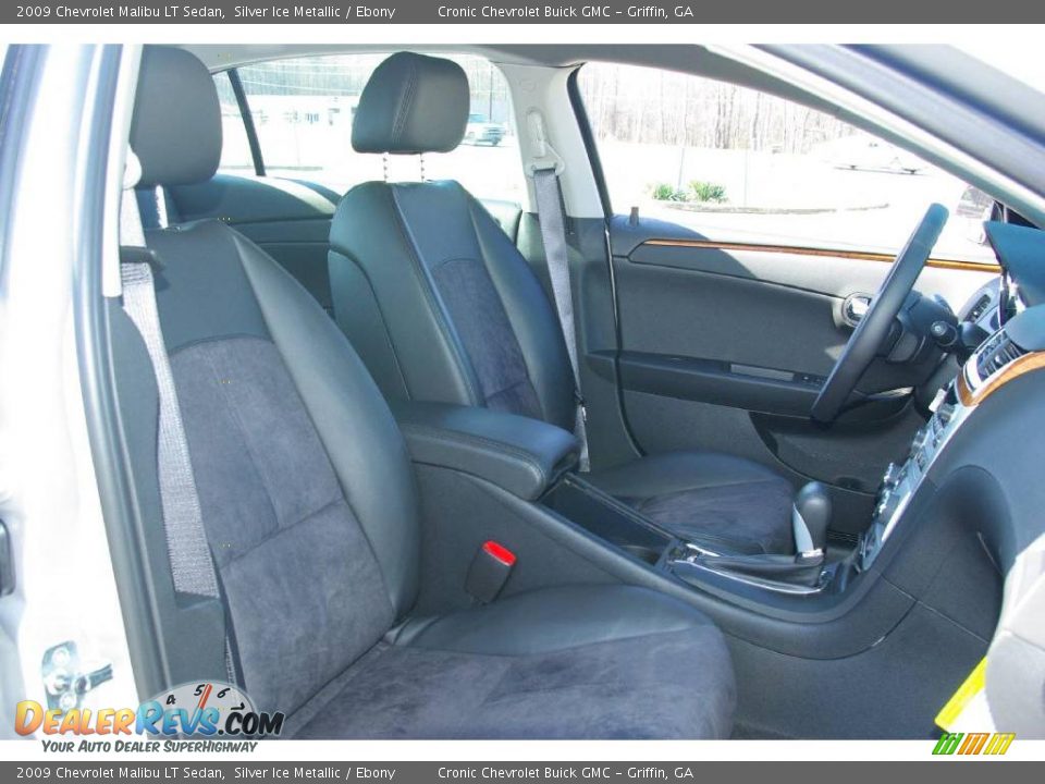 2009 Chevrolet Malibu LT Sedan Silver Ice Metallic / Ebony Photo #12