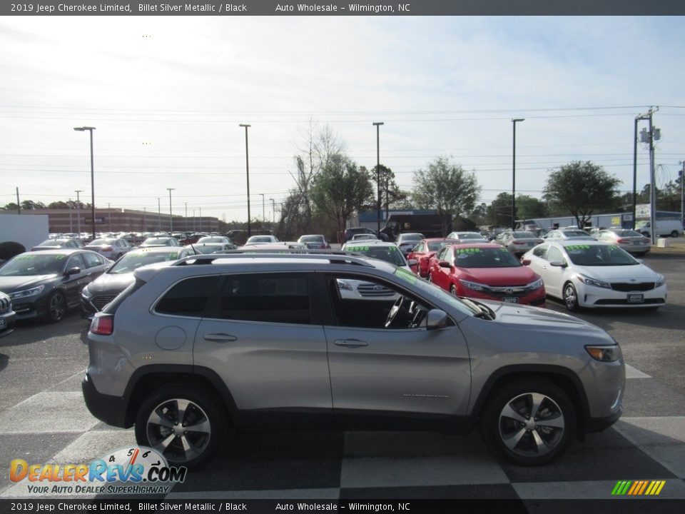 2019 Jeep Cherokee Limited Billet Silver Metallic / Black Photo #3