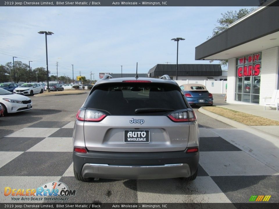 2019 Jeep Cherokee Limited Billet Silver Metallic / Black Photo #4