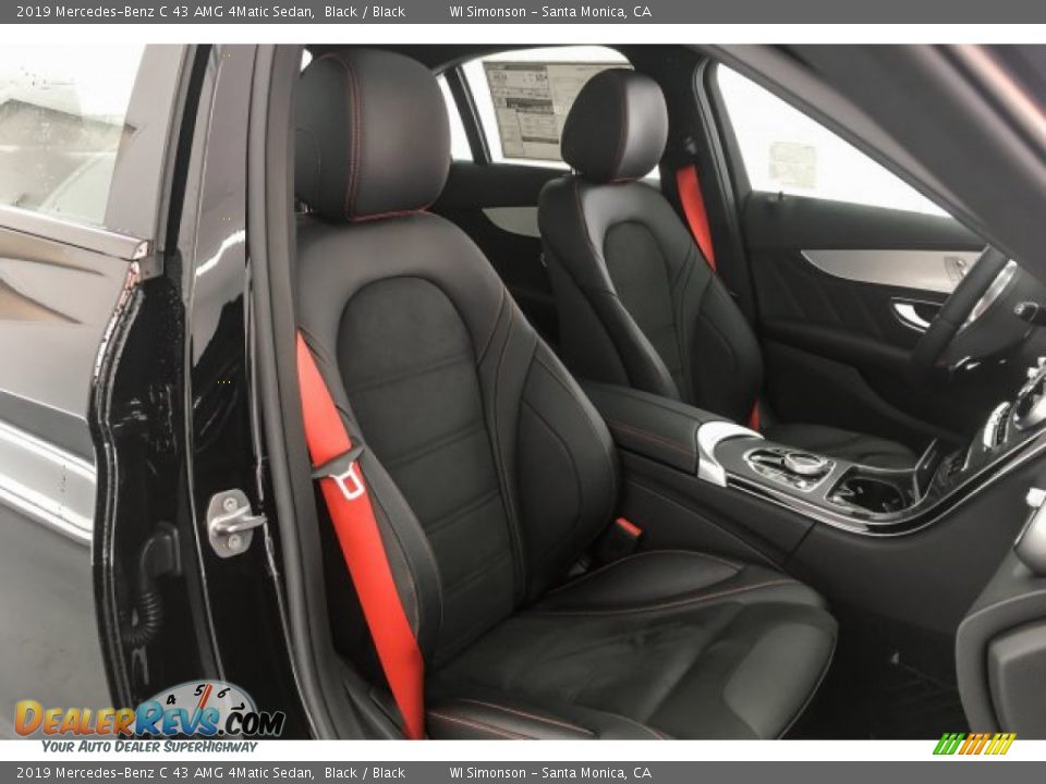2019 Mercedes-Benz C 43 AMG 4Matic Sedan Black / Black Photo #5