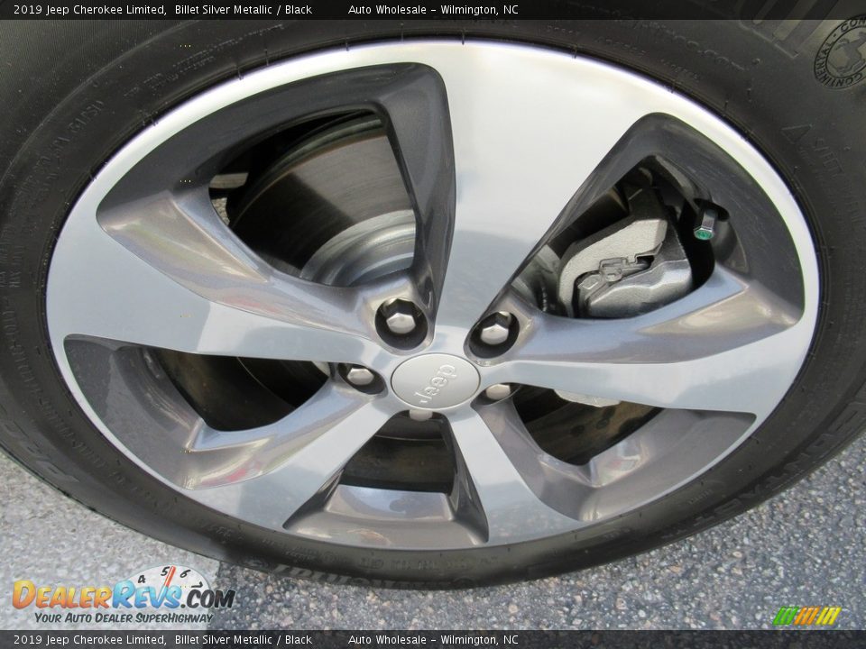 2019 Jeep Cherokee Limited Billet Silver Metallic / Black Photo #7