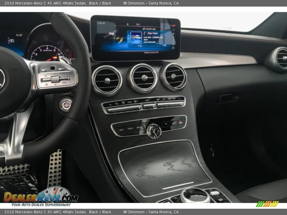 2019 Mercedes-Benz C 43 AMG 4Matic Sedan Black / Black Photo #6