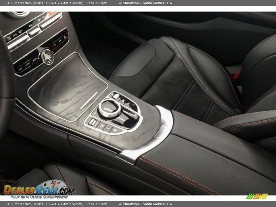 2019 Mercedes-Benz C 43 AMG 4Matic Sedan Black / Black Photo #7