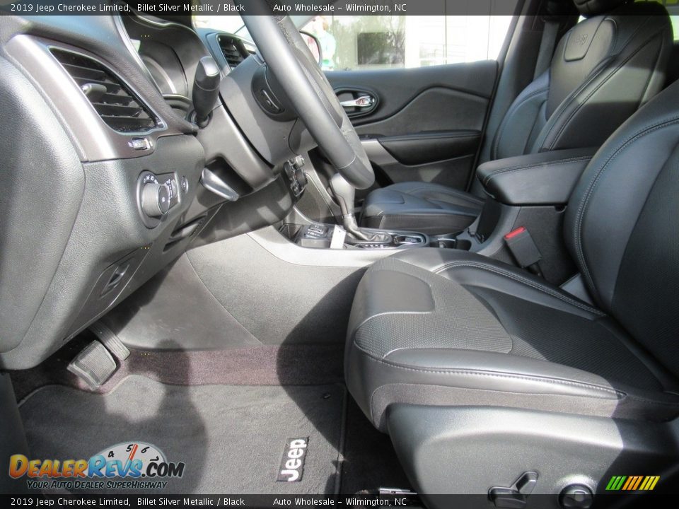 2019 Jeep Cherokee Limited Billet Silver Metallic / Black Photo #10