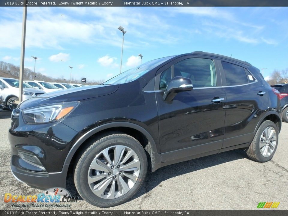2019 Buick Encore Preferred Ebony Twilight Metallic / Ebony Photo #1