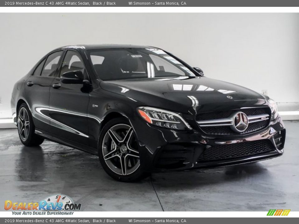 2019 Mercedes-Benz C 43 AMG 4Matic Sedan Black / Black Photo #12