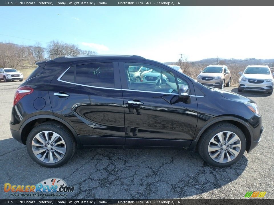 2019 Buick Encore Preferred Ebony Twilight Metallic / Ebony Photo #4
