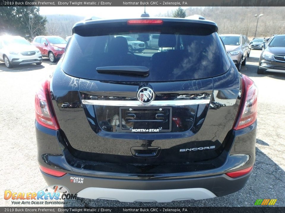 2019 Buick Encore Preferred Ebony Twilight Metallic / Ebony Photo #6