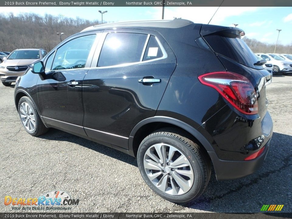 2019 Buick Encore Preferred Ebony Twilight Metallic / Ebony Photo #8