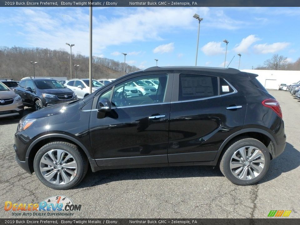 2019 Buick Encore Preferred Ebony Twilight Metallic / Ebony Photo #9