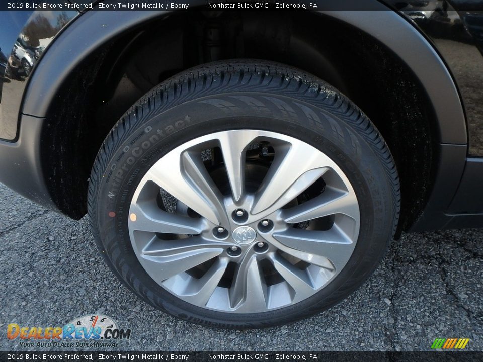 2019 Buick Encore Preferred Ebony Twilight Metallic / Ebony Photo #10