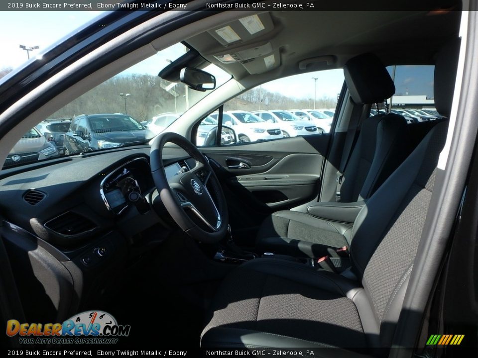 2019 Buick Encore Preferred Ebony Twilight Metallic / Ebony Photo #11