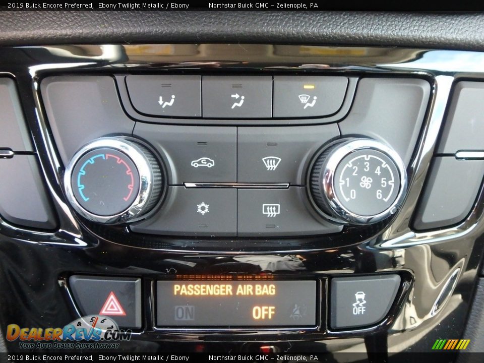 2019 Buick Encore Preferred Ebony Twilight Metallic / Ebony Photo #19
