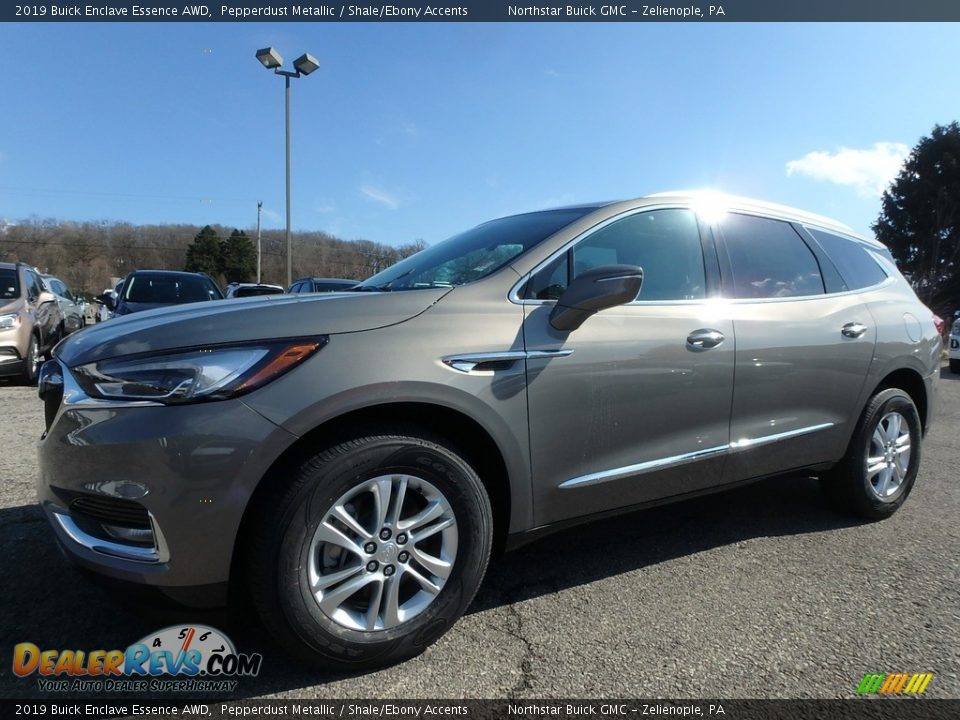 2019 Buick Enclave Essence AWD Pepperdust Metallic / Shale/Ebony Accents Photo #1