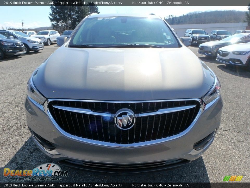 2019 Buick Enclave Essence AWD Pepperdust Metallic / Shale/Ebony Accents Photo #2