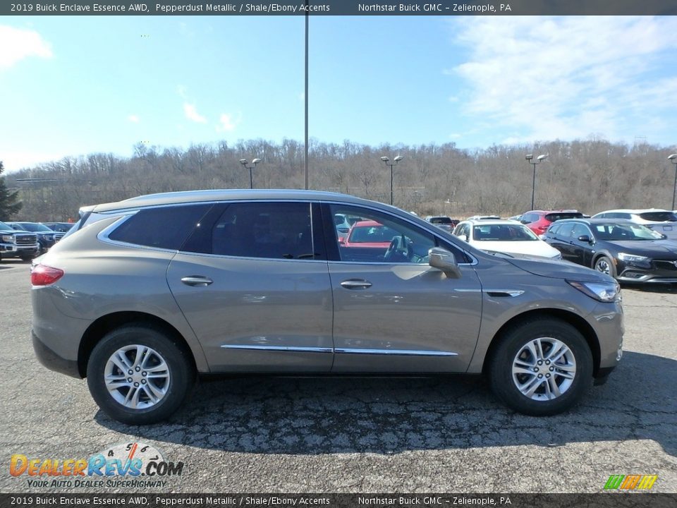 2019 Buick Enclave Essence AWD Pepperdust Metallic / Shale/Ebony Accents Photo #4