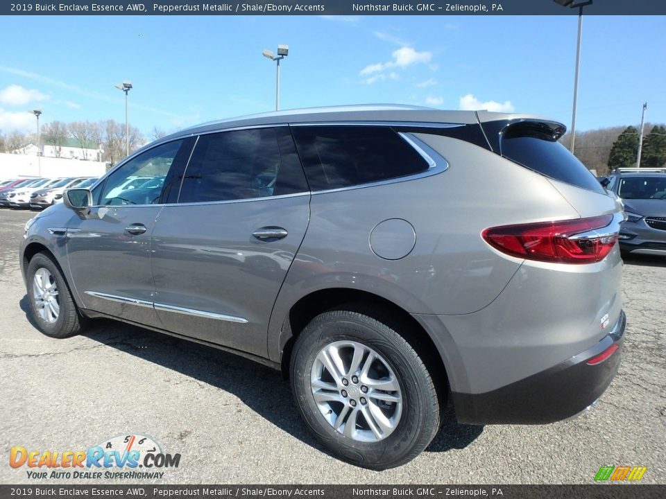 2019 Buick Enclave Essence AWD Pepperdust Metallic / Shale/Ebony Accents Photo #8