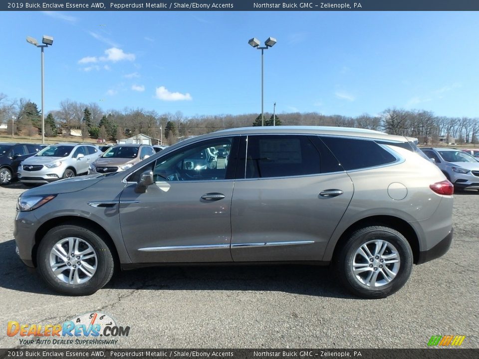 2019 Buick Enclave Essence AWD Pepperdust Metallic / Shale/Ebony Accents Photo #9
