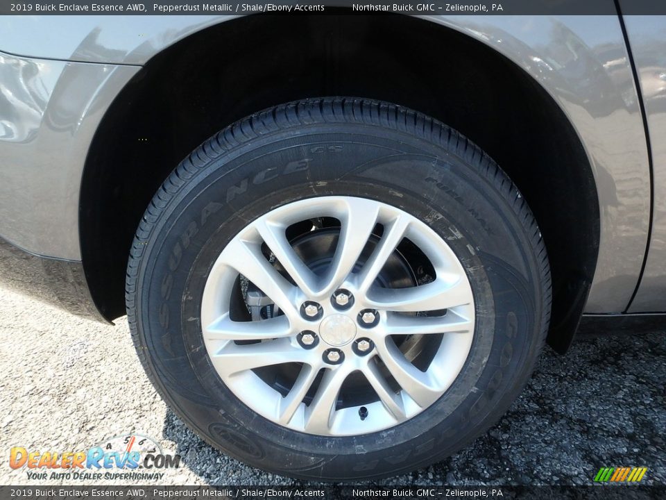 2019 Buick Enclave Essence AWD Pepperdust Metallic / Shale/Ebony Accents Photo #10