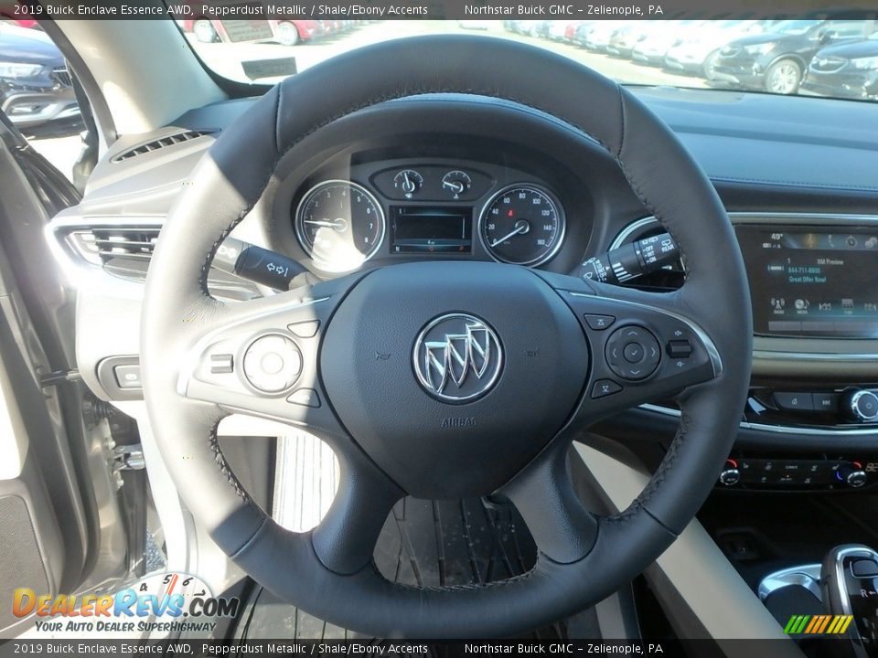 2019 Buick Enclave Essence AWD Pepperdust Metallic / Shale/Ebony Accents Photo #17