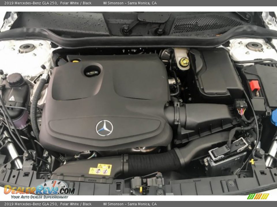 2019 Mercedes-Benz GLA 250 Polar White / Black Photo #8