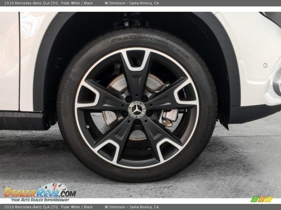 2019 Mercedes-Benz GLA 250 Polar White / Black Photo #9