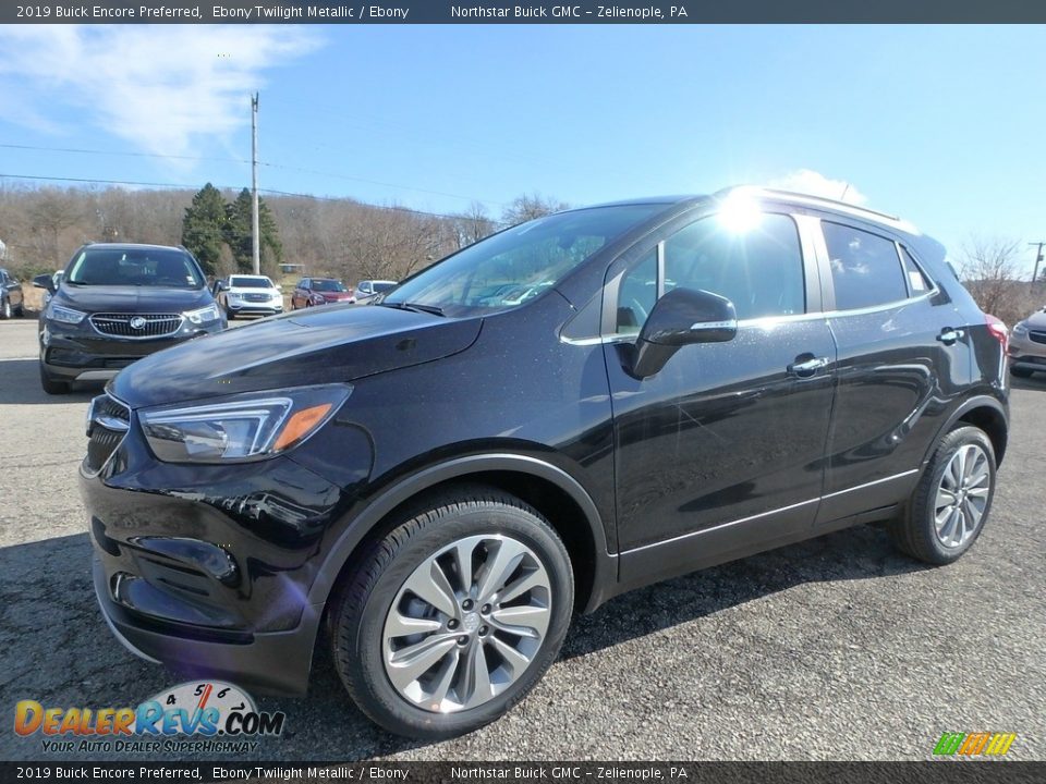 2019 Buick Encore Preferred Ebony Twilight Metallic / Ebony Photo #1