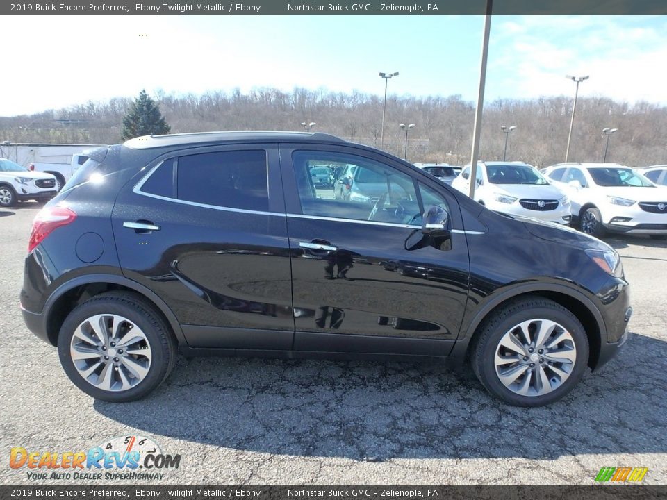 2019 Buick Encore Preferred Ebony Twilight Metallic / Ebony Photo #4