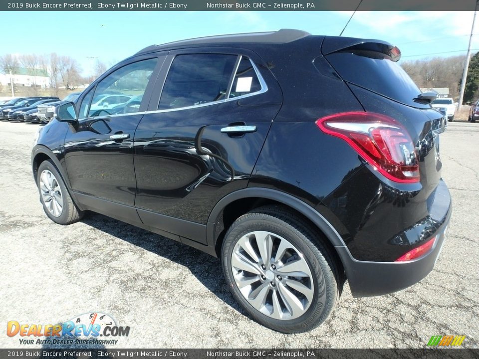 2019 Buick Encore Preferred Ebony Twilight Metallic / Ebony Photo #8