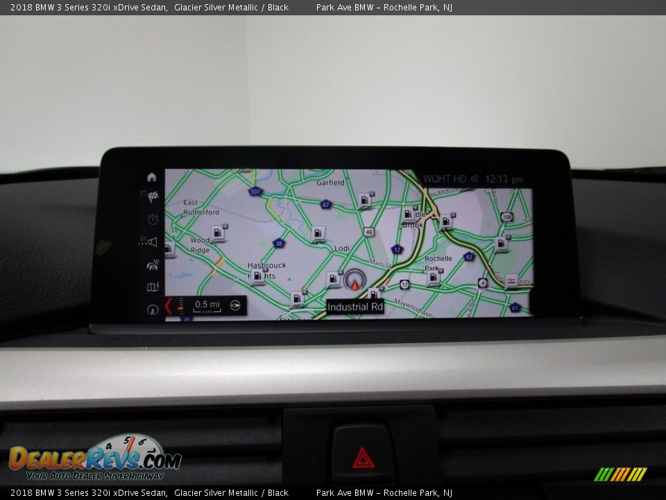 2018 BMW 3 Series 320i xDrive Sedan Glacier Silver Metallic / Black Photo #25