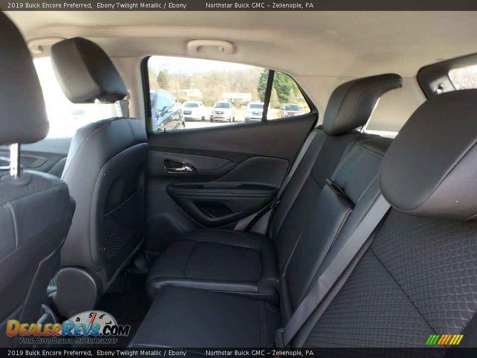 2019 Buick Encore Preferred Ebony Twilight Metallic / Ebony Photo #12