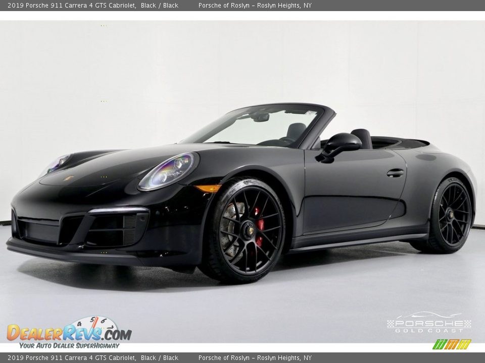 2019 Porsche 911 Carrera 4 GTS Cabriolet Black / Black Photo #5