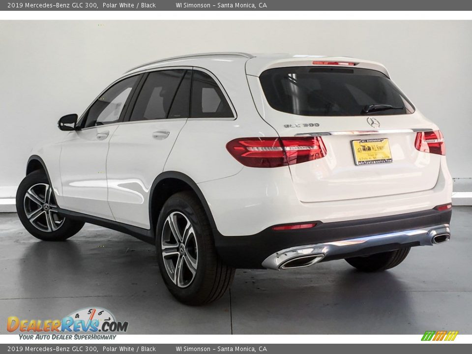 2019 Mercedes-Benz GLC 300 Polar White / Black Photo #2