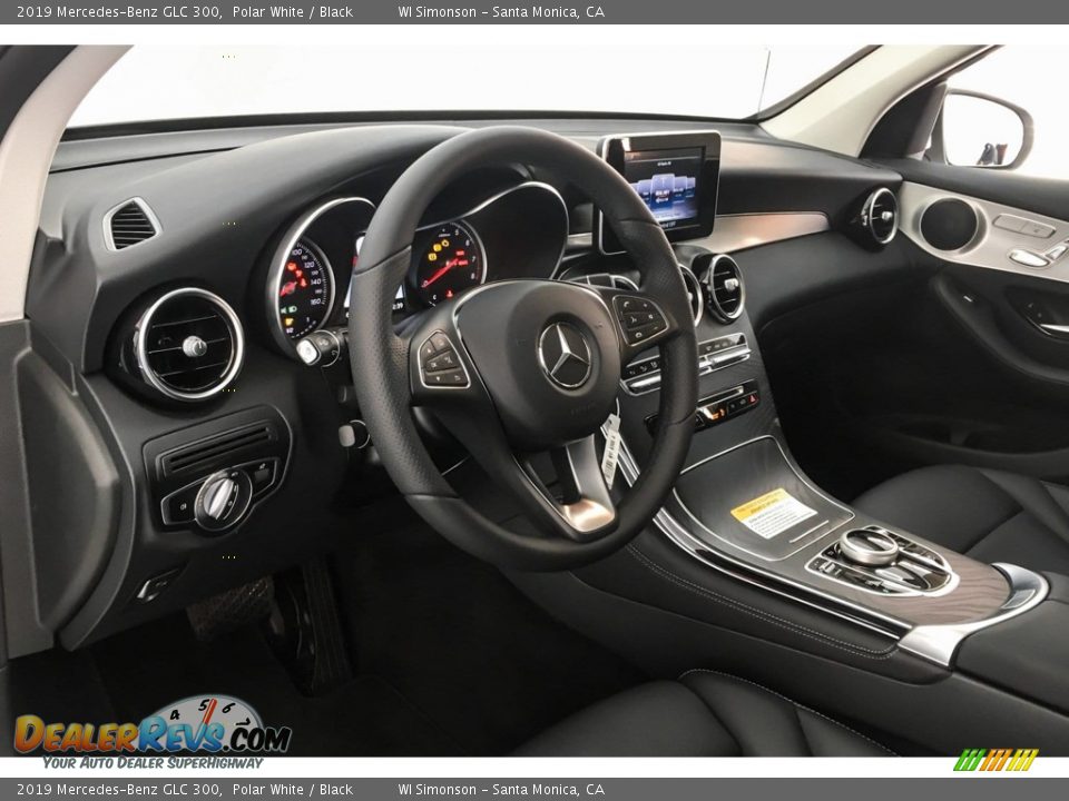 2019 Mercedes-Benz GLC 300 Polar White / Black Photo #4