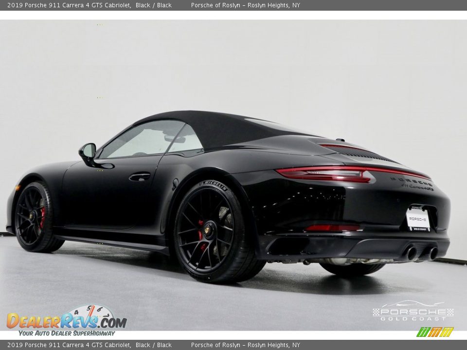 2019 Porsche 911 Carrera 4 GTS Cabriolet Black / Black Photo #16