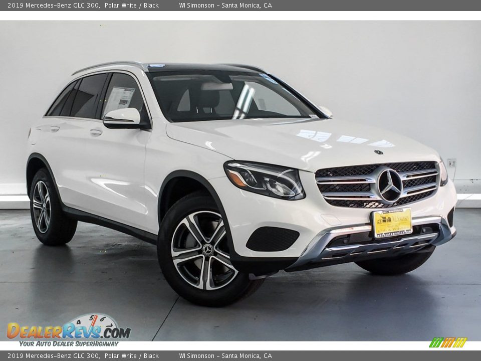 2019 Mercedes-Benz GLC 300 Polar White / Black Photo #12