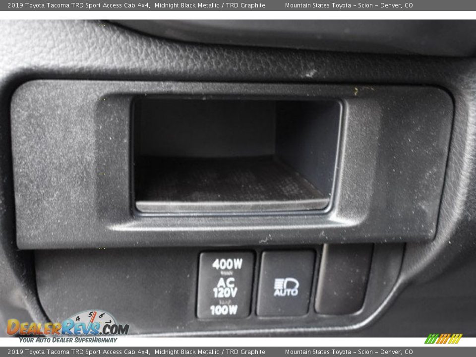 2019 Toyota Tacoma TRD Sport Access Cab 4x4 Midnight Black Metallic / TRD Graphite Photo #25