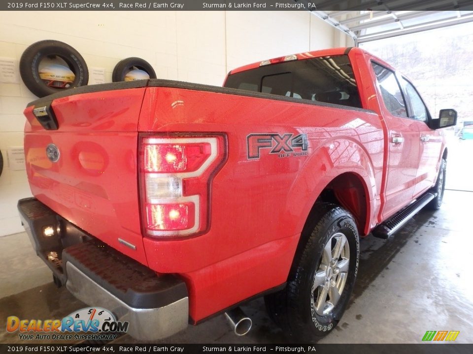 2019 Ford F150 XLT SuperCrew 4x4 Race Red / Earth Gray Photo #2
