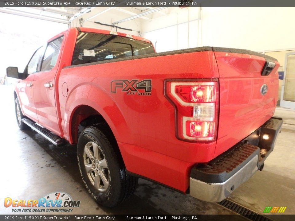 2019 Ford F150 XLT SuperCrew 4x4 Race Red / Earth Gray Photo #3