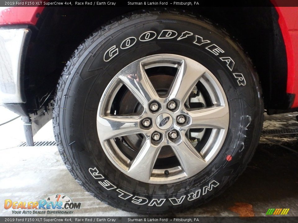 2019 Ford F150 XLT SuperCrew 4x4 Race Red / Earth Gray Photo #5