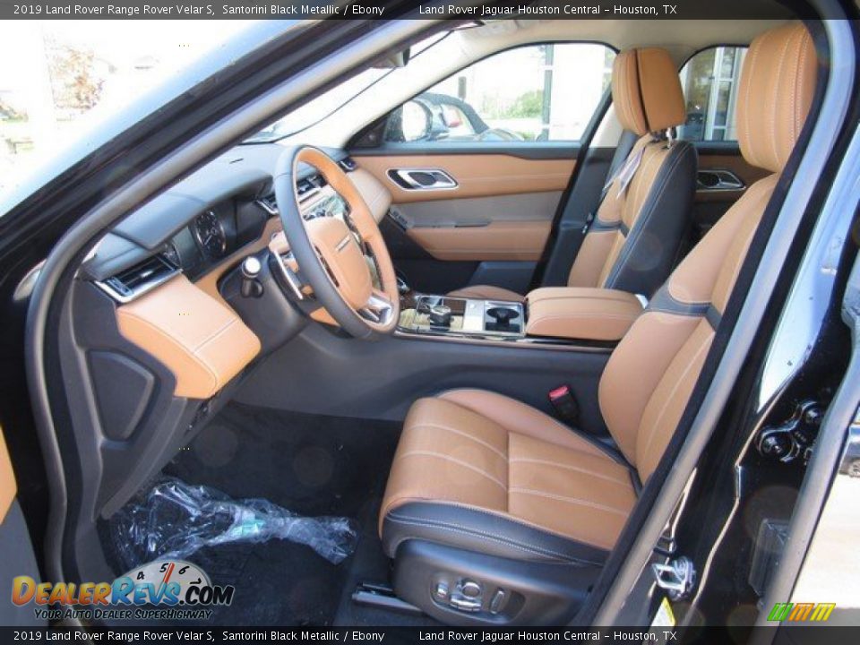 2019 Land Rover Range Rover Velar S Santorini Black Metallic / Ebony Photo #3