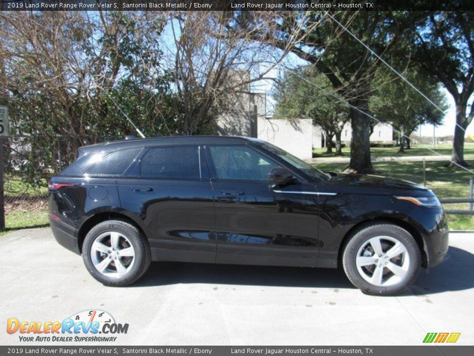 2019 Land Rover Range Rover Velar S Santorini Black Metallic / Ebony Photo #6