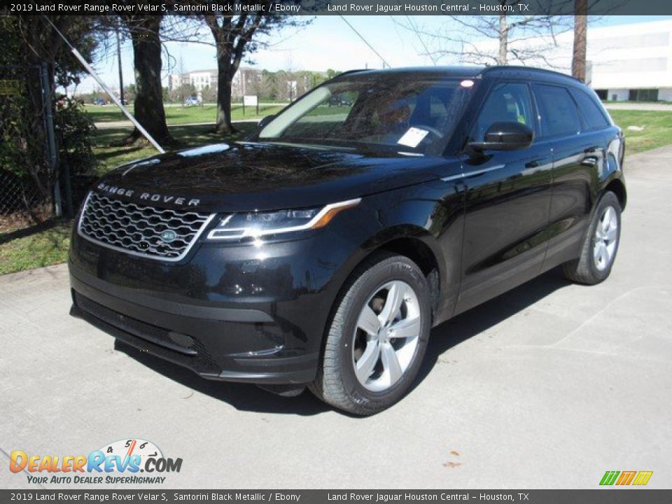 2019 Land Rover Range Rover Velar S Santorini Black Metallic / Ebony Photo #10