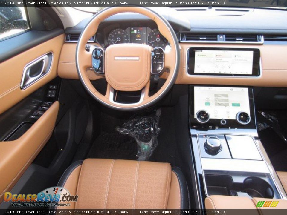 2019 Land Rover Range Rover Velar S Santorini Black Metallic / Ebony Photo #14